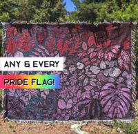 Naturally Proud (LGBTQ+ Color Leaves) Woven